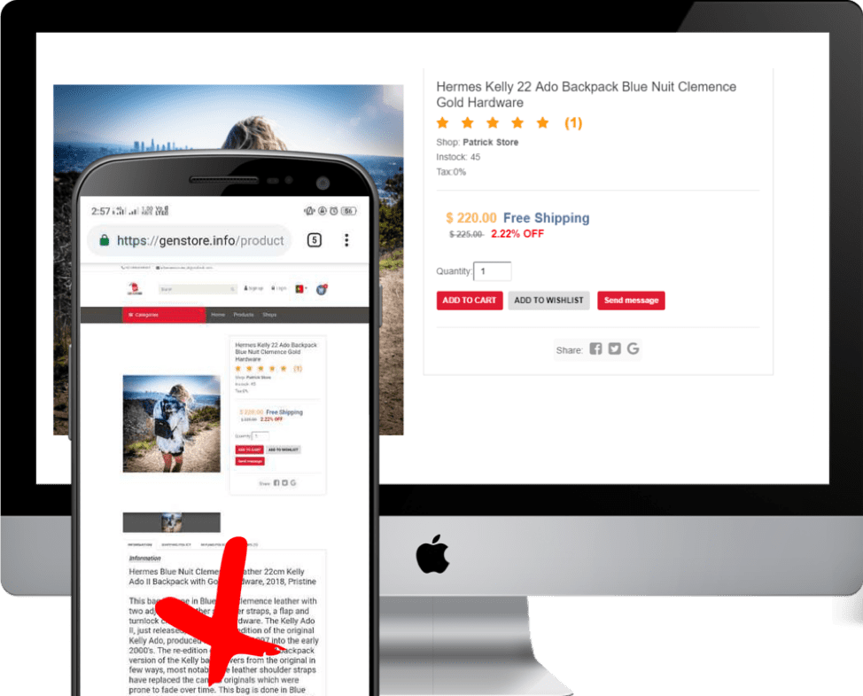 ecommerce website development